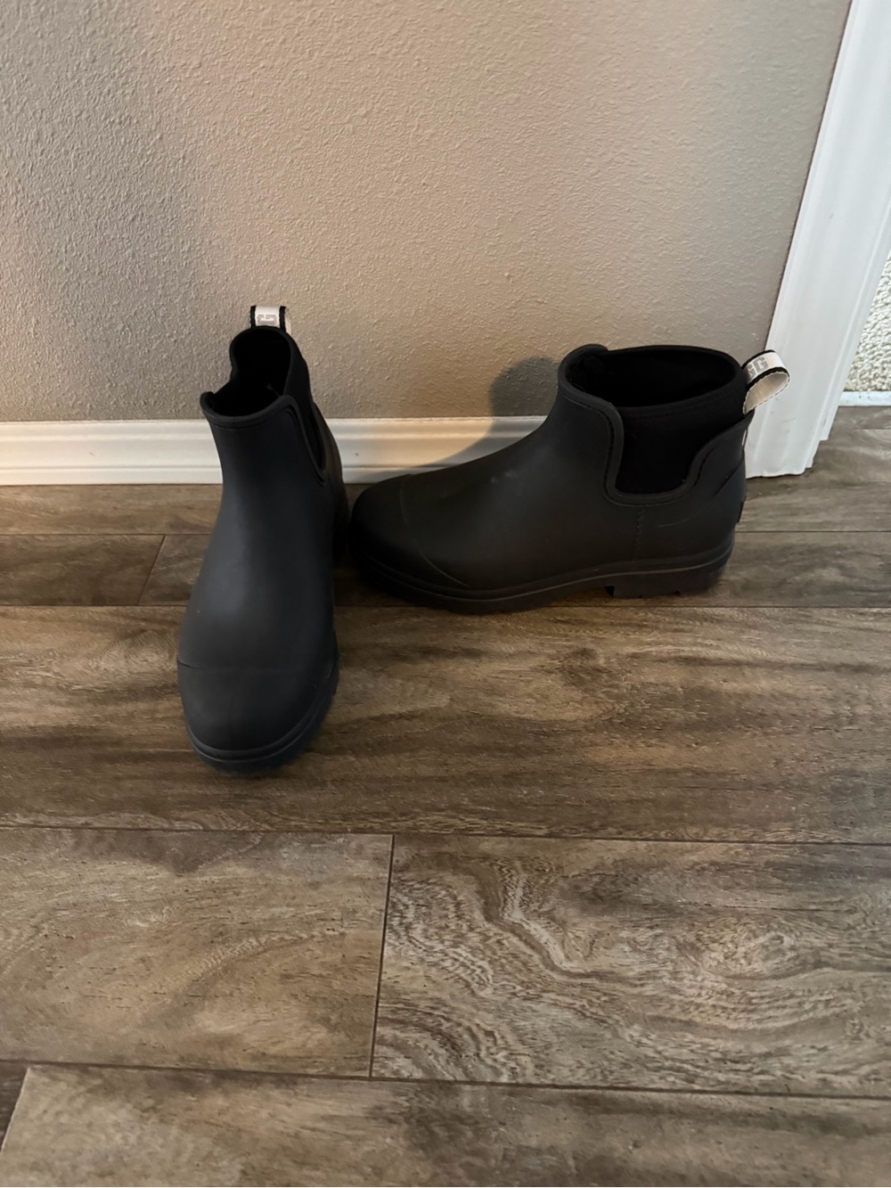 Black Waterproof Ugg Rain Boots